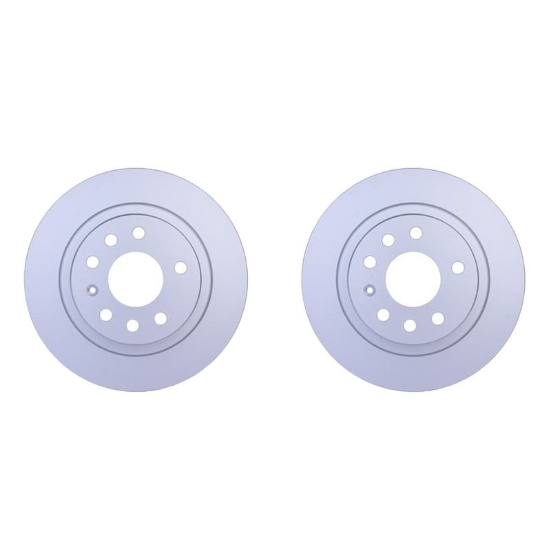 Hella Pair Set of Rear Solid 278mm Disc Brake Rotors For 9-3 2003-2011