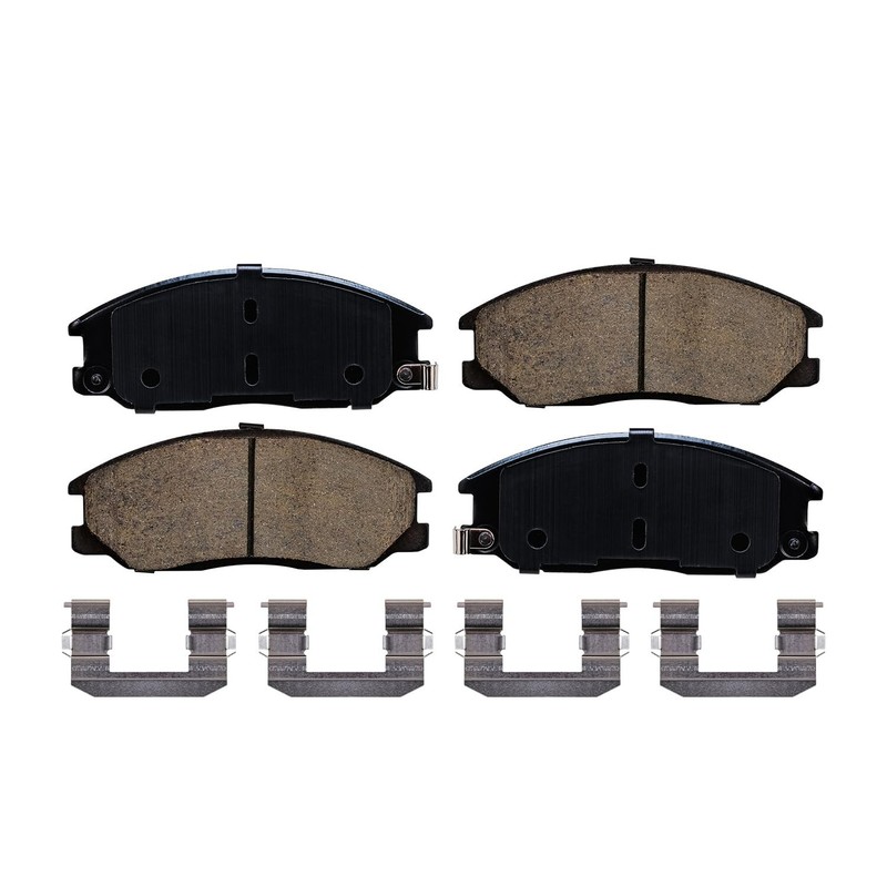 Front Disc Brake Rotors & Ceramic Brakes Pads Kit for 2004 2005 2006 Kia Amanti gallery