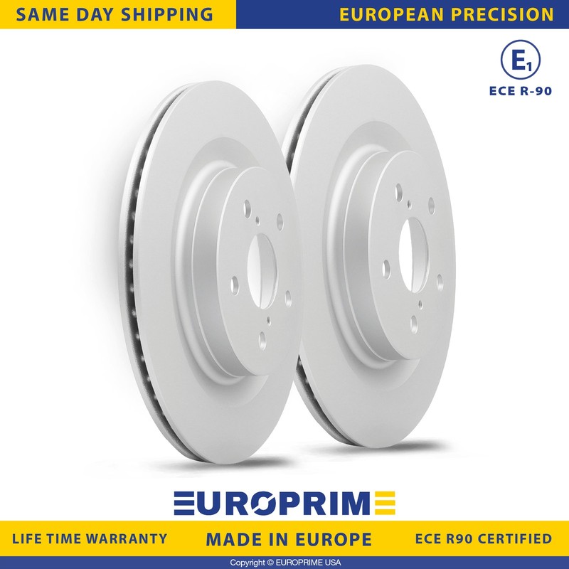 12.48 in Rear Brake Rotors for 22-24 Lexus NX250 NX350 NX350h 23-24 Toyota Crown