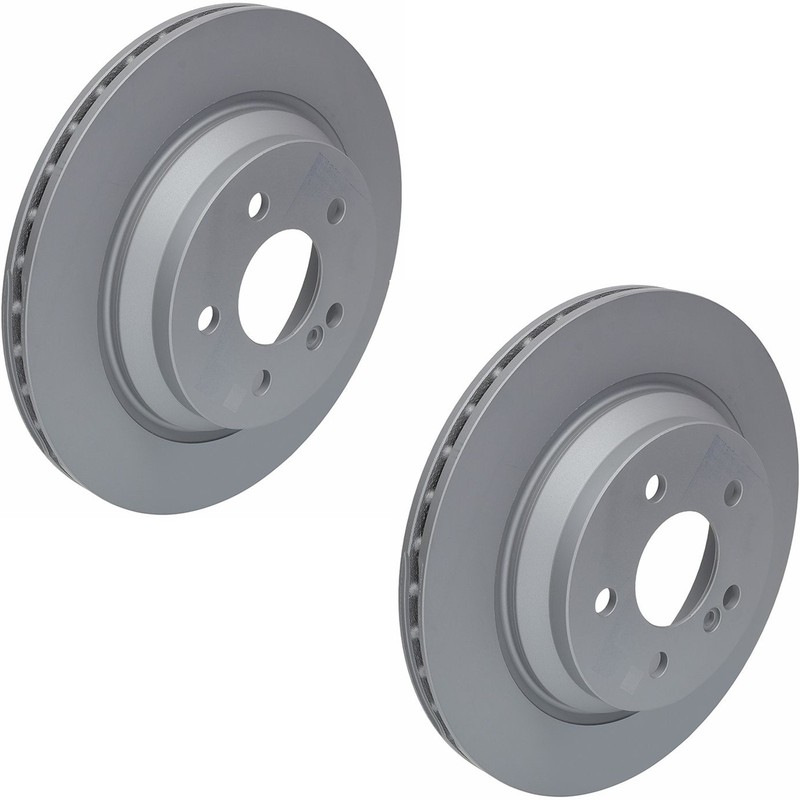 Premium Ate Rear Brake Rotors 2003 Mercedes SL500 2012-13 S350 Made in Germany gallery