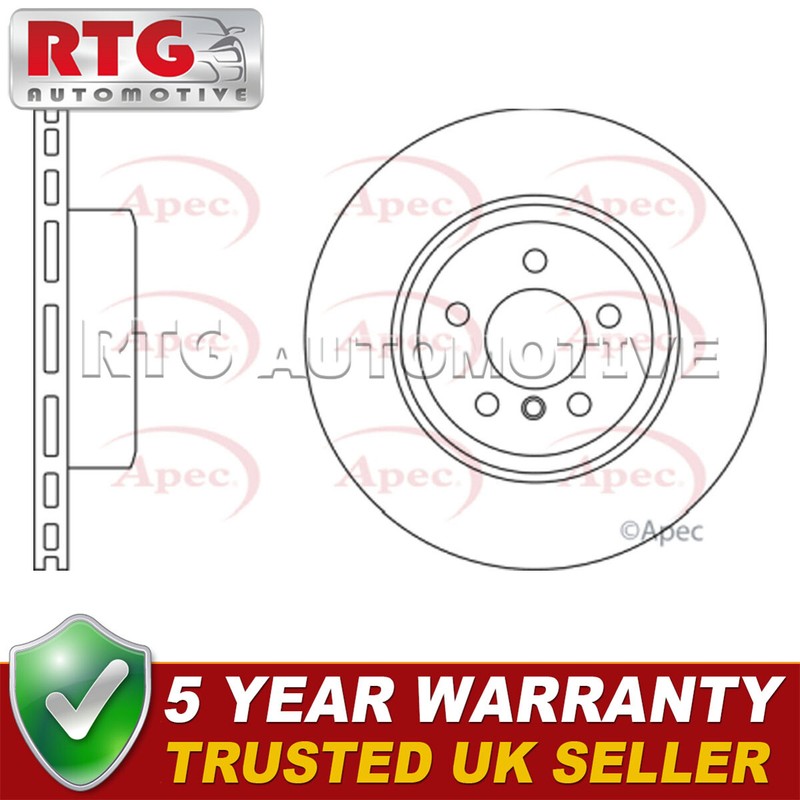 Front Brake Disc Fits BMW 5 Series 2003-2010 6 Series 2004-2010 #1 34116763824