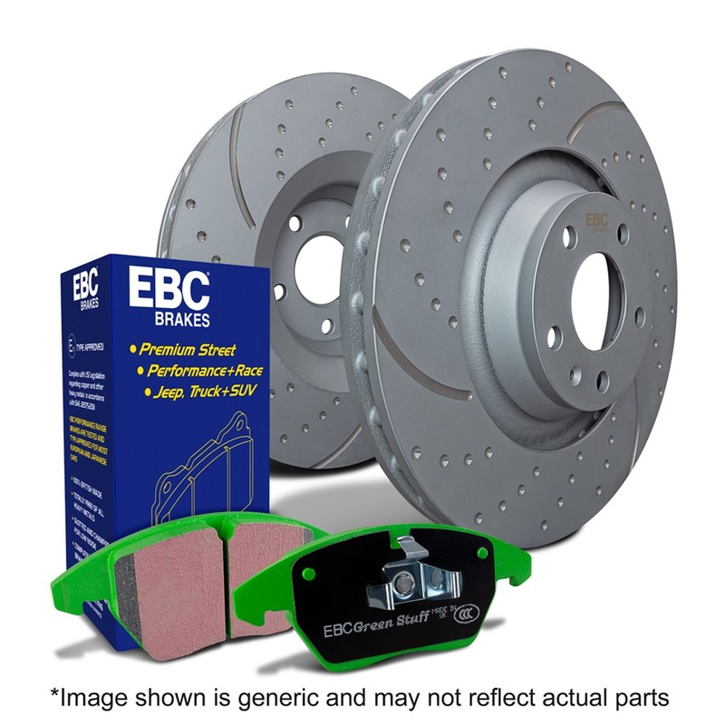 Ebc Brakes S10kr1396 S10 Kits Greenstuff 2000 And Gd Rotors gallery