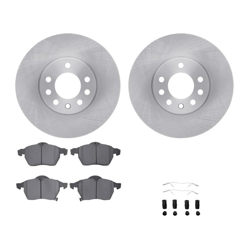 For Saturn LW1/LW2 2000 Brake Rotor Set Front | Cast Iron | Vented | Plain Style gallery