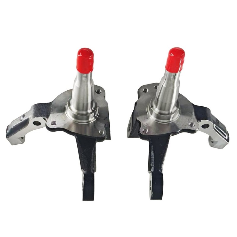 FOR 1974-1978 FORD MUSTANG II PINTO FORGED STEEL 1-PIECE STOCK HEIGHT SPINDLES gallery