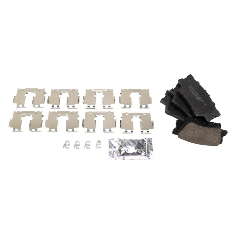 Rear Performance Brake Rotor Drilled Slotted & Posi Ceramic Pad Kit New gallery