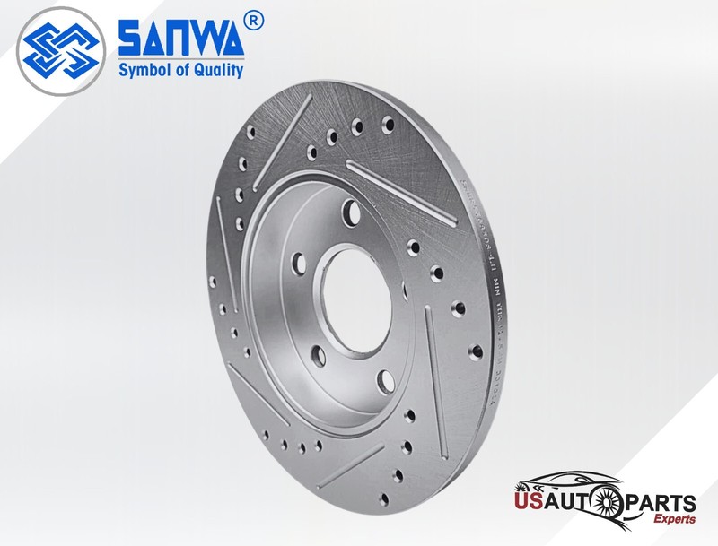 SANWA REAR LH BRAKE ROTOR SOLID & GEOMET COATED D & S 270 mm FOR CHEVROLET 11-16 gallery