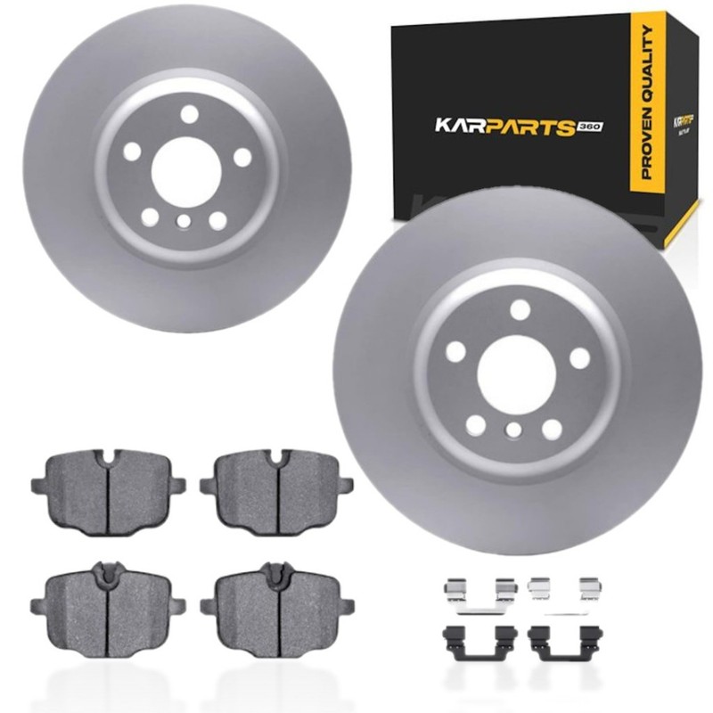 For BMW 540i xDrive 2018-2020 Disc Brake Pad and Set | Cast Iron | Ceramic Pads