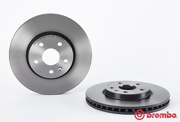 Fits Vauxhall Insignia 2008-2017 + Other Models Brembo Front Brake Disc #2 gallery