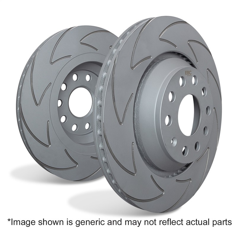 EBC Brakes BSD7237 BSD Series Sport Rotor Set w/Ultra Quiet V Slot Configuration gallery