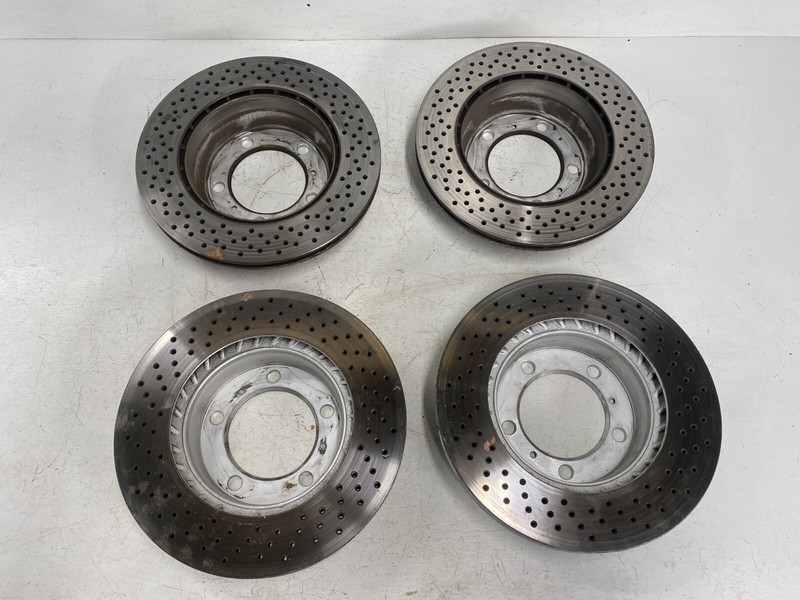 2005-2008 PORSCHE BOXSTER FRONT & REAR BRAKE ROTOR SET OF 4 LOT611