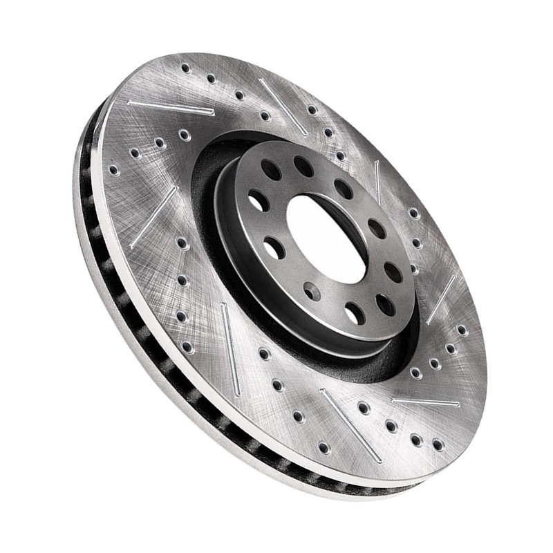 Front Drilled Slotted Disc Brake Rotor for Audi Allroad Quattro S4 A6 A4 Quattro gallery
