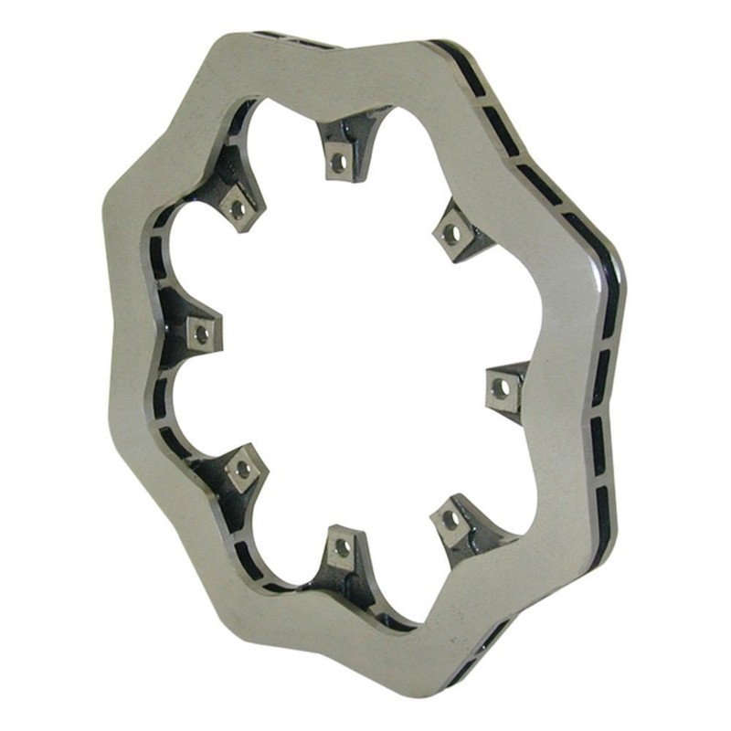 Wilwood Ultralite 32 Vane Scalloped Plain 2 Piece Brake Rotor 0.81 Inch 160-8136