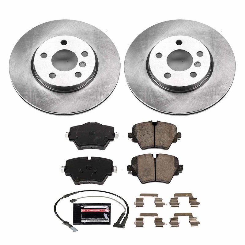 Powerstop Evolution Front 2 Wheel 294mm Discs & Pads Kit for 2019 Cooper Clubman gallery