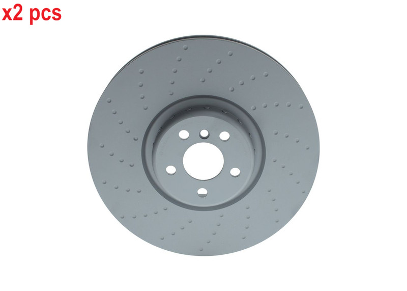 X2 PCS L&R SIDES FITS BMW 5 530 E PLUG-IN-HYBRID BRAKE DISC 0986479F64 BOSCH