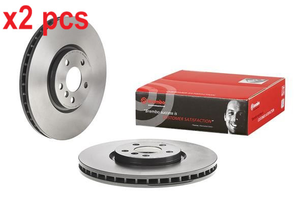 X2 PCS L&R SIDES BRAKE DISC 09.D179.11