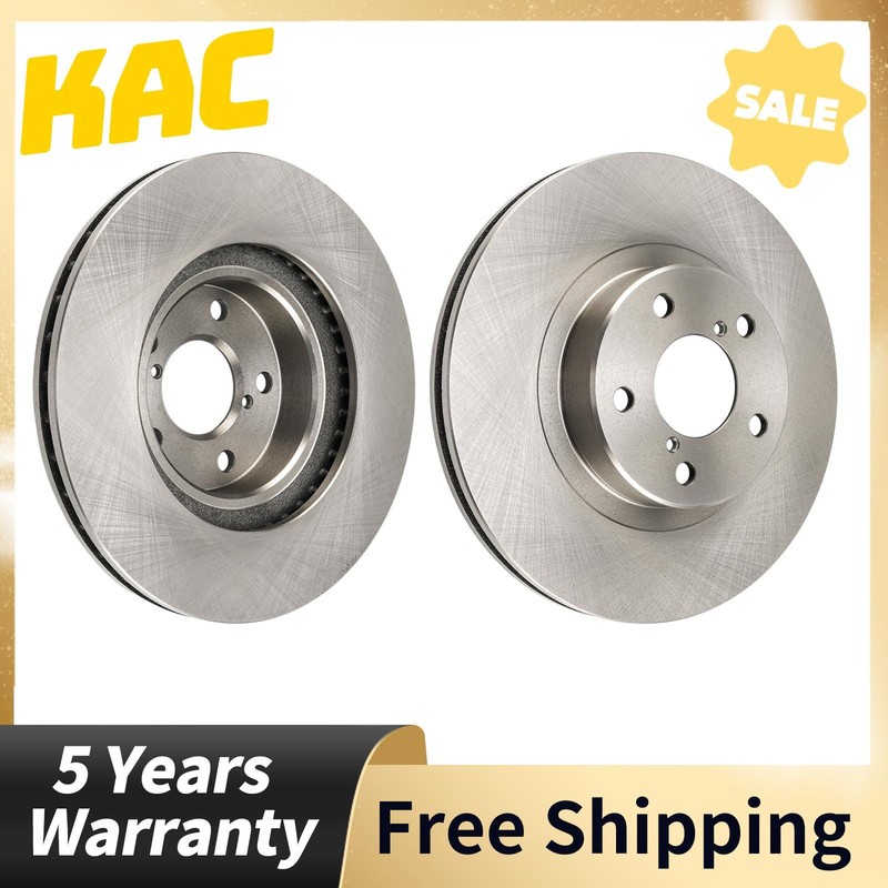 277mm Vented Front Disc Rotors Fits 2006-2011 2012-2014 2015-2016 Subaru Impreza