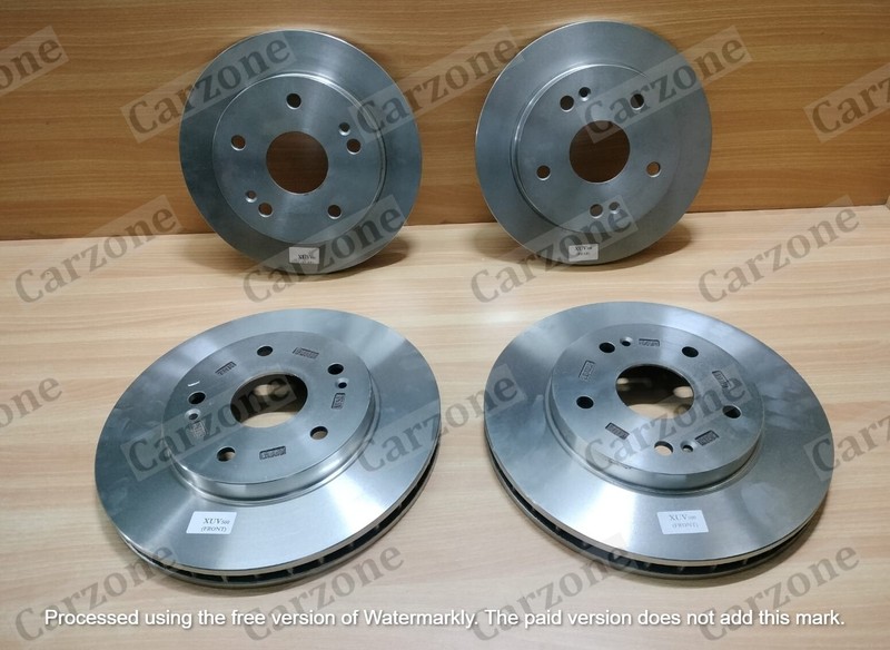 New Front & Rear Brake Disc Rotor For Mahindra XUV 500 2011-2021 LH & RH
