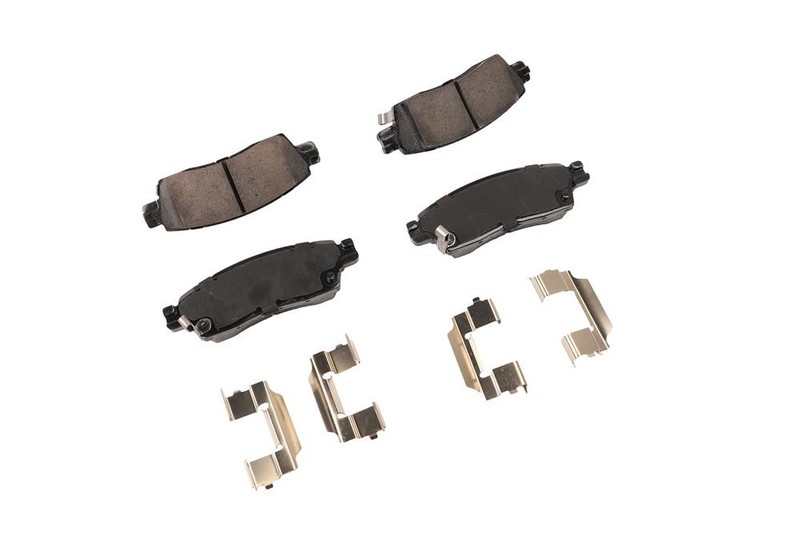 ACDelco Disc Brake Pads and Rotors Kit Front Rear For 07-17 Chevrolet Traverse gallery