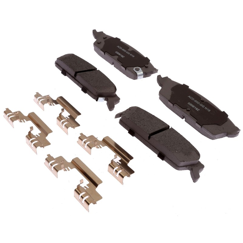 ACDelco Disc Brake Pads and Rotors Kit Front Rear For 08-14 Chevrolet Tahoe gallery