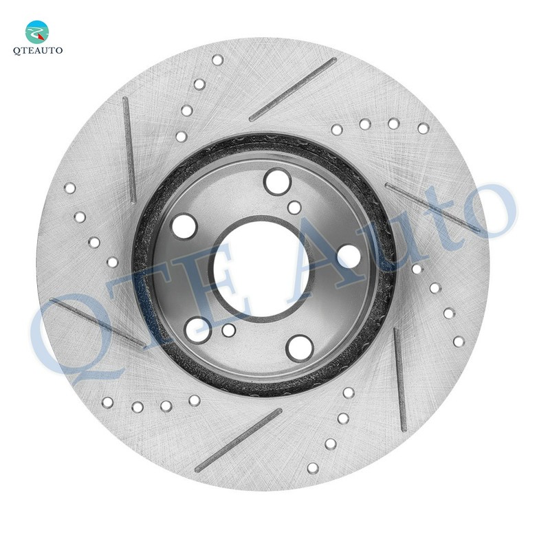8 Front 275mm Drilled Brake Rotors-Brake Pad-Wheel Hub To 1997-2001 Toyota Camry gallery