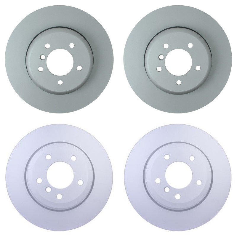 Hella Front 348mm Rear 324mm Brake Rotors Kit For BMW E89 Z4 2011-16 sDrive35is