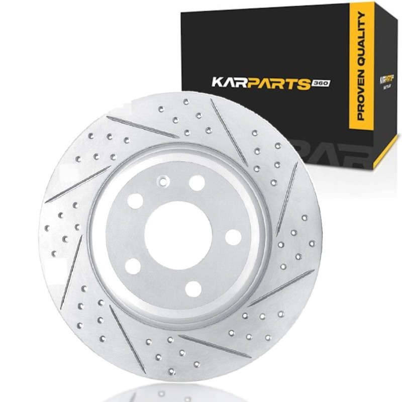 For Audi A5 2008-2016 Brake Rotor Rear | 68 Millimeters Center Hole Diameter