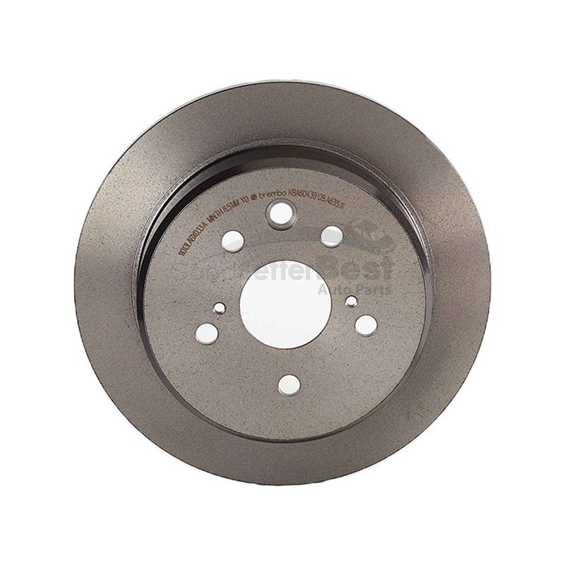 One New Brembo Disc Brake Rotor Rear 08A63511 for Lexus IS250