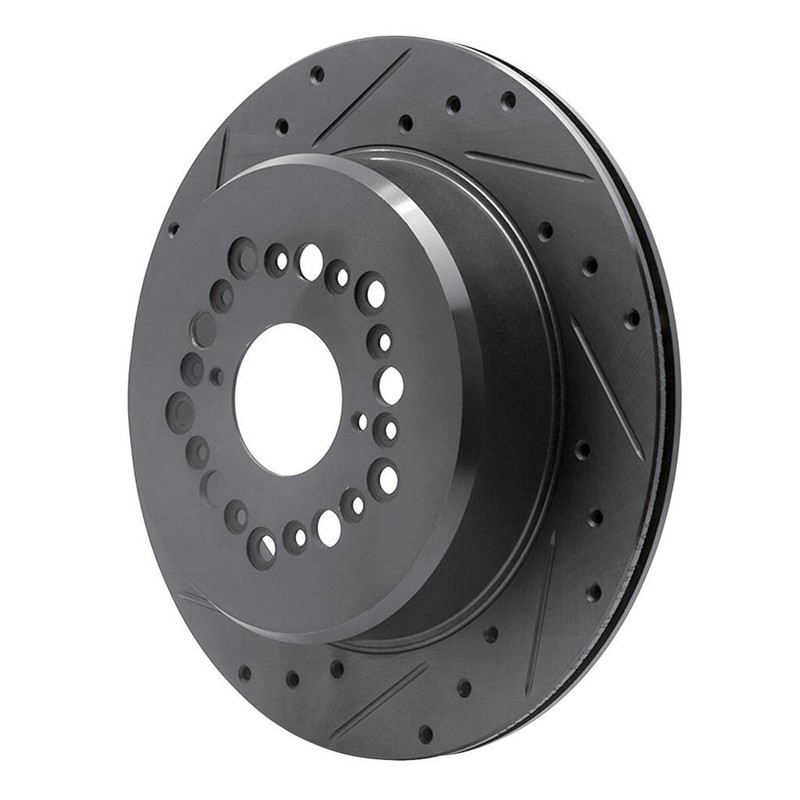 For Lexus LS400 1995 96 97 98 99 2000 Rotor Set | Black | Drilled And Slotted gallery