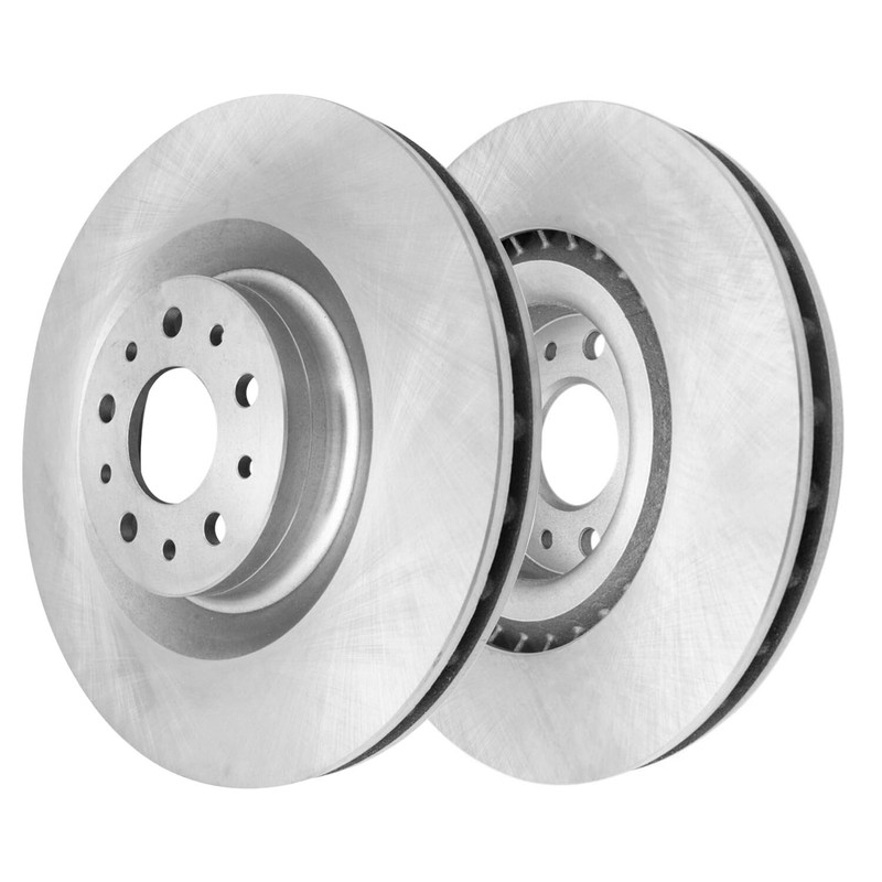10pc Front Rear Disc Brake Rotors and Brake Pads Kit for 2014 - 2020 Fiat 500L gallery