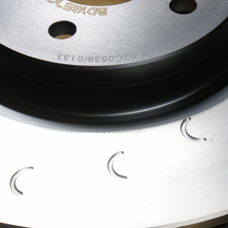 Rear Brake Discs for Seat Leon 1.8 Cupra R HALO C Hook Grooved gallery