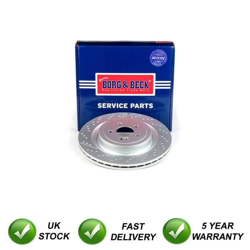 1x Brake Disc Rear SJR Fits Mercedes C-Class AMG GT SL 4.0 6.0 6.2 2314230212