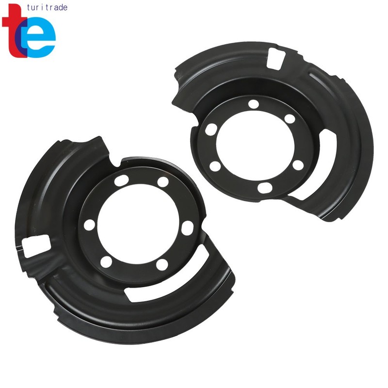 Brake Dust Shields Pair Front Driver & Passenger Side 52005477/52005476 For Jeep gallery