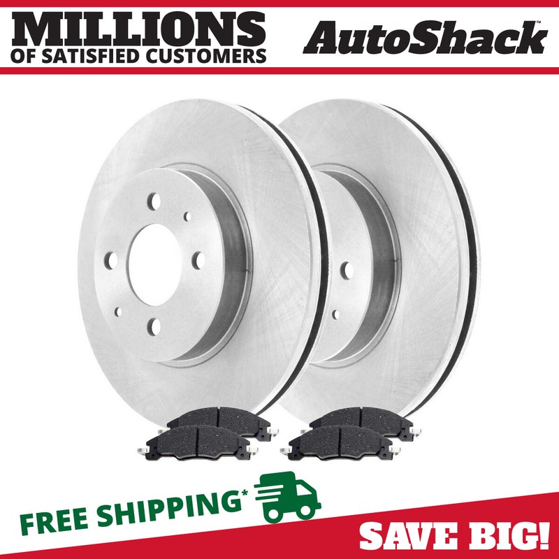 Front Brake Rotors & Pads for 2008 2009 2010 2011 Ford Focus 2.0L