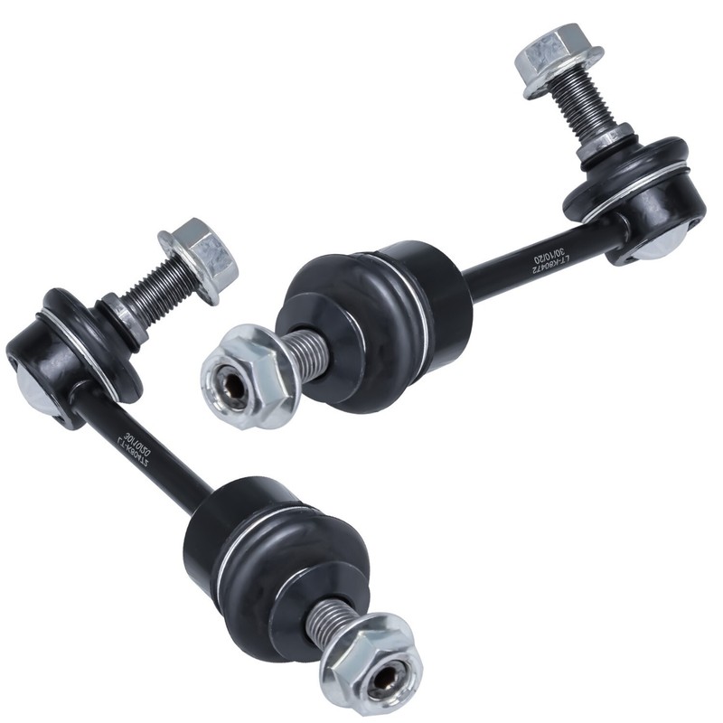 Rear Brake Rotors Ceramic Pads Stabilizer/Sway Bar End Links for BMW X5 X6 gallery
