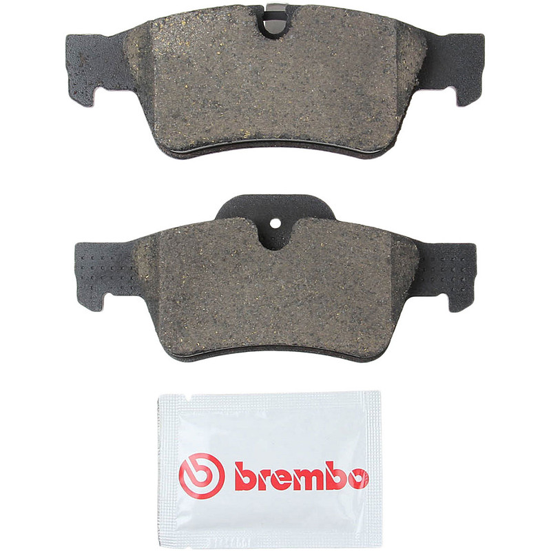 Brembo Front and Rear Disc Brake Rotors Ceramic Brake Pads for 1992 BMW 318is gallery
