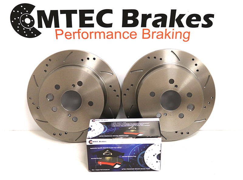 Honda Civic Type R FN2 MTEC Front Rear Brake Discs & MTEC Pads gallery