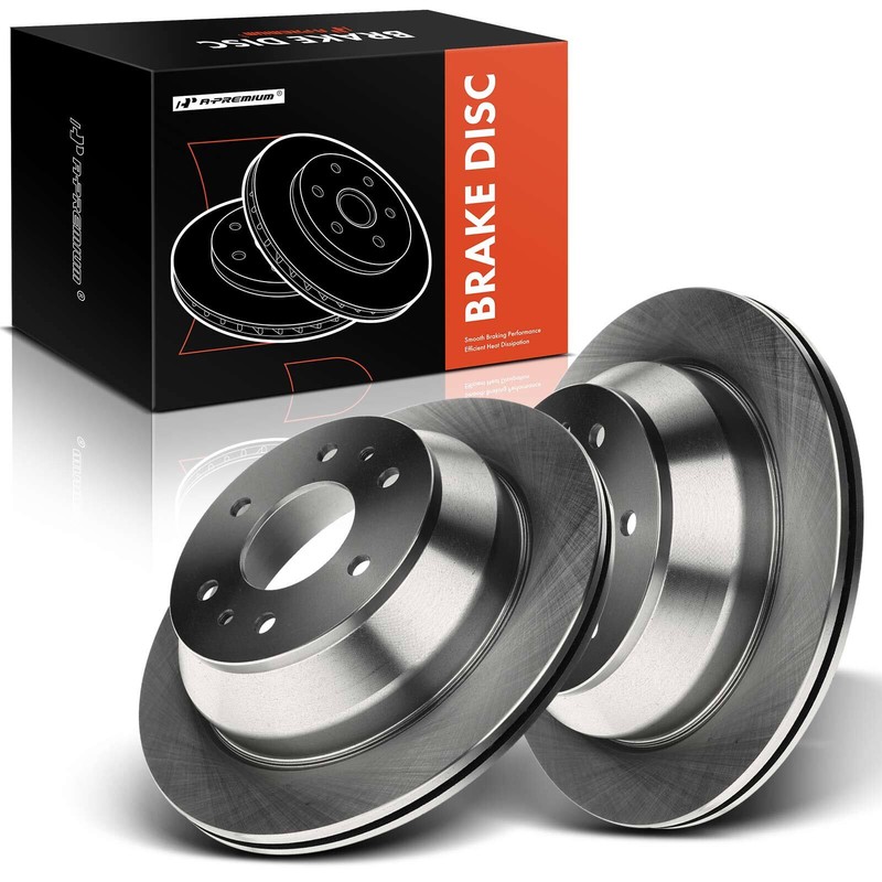 Disc Brake Rotors Rear for Chevy Trailblazer GMC Envoy 02-09 Buick Rainier 9-7x