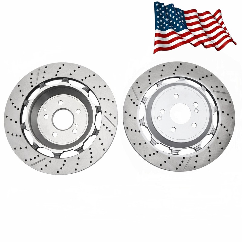 Fit For Mercedes-Benz S65 AMG 2015-2020 S63 AMG 2014-2020 New Rear Brake Pads gallery