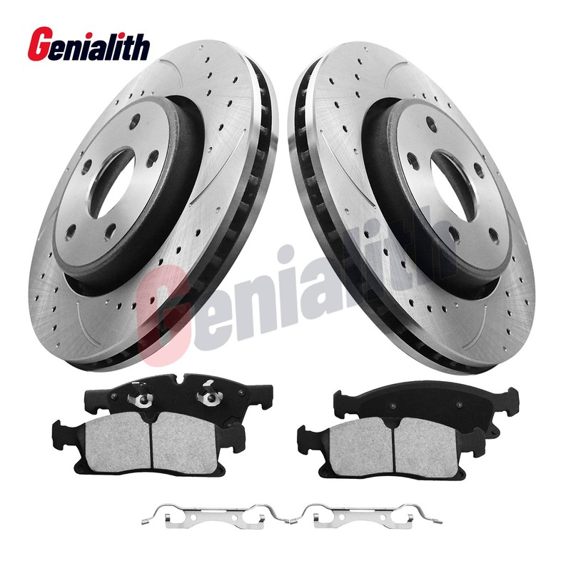 13″ Front Disc Rotors Brakes Pads Kit for 2012-2020 Dodge Durango Grand Cherokee