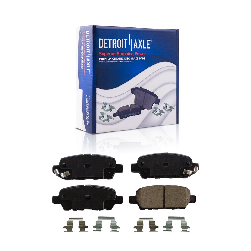 11.46'' Rear Disc Rotors Left Brake Caliper Brake Pads for Nissan Altima Maxima gallery
