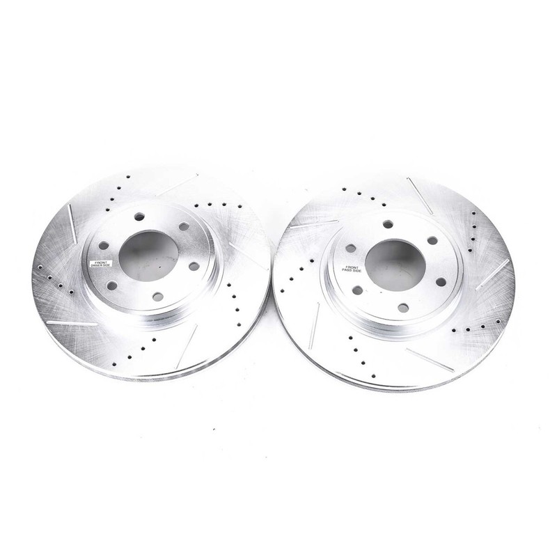 AR82120XPR Powerstop 2-Wheel Set Brake Discs Front for Chevy Trailblazer 9-7x