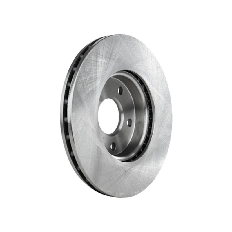For Volvo S40 2004-2011 Brake Disc | Single Piece | Front | Cast Iron | Natural