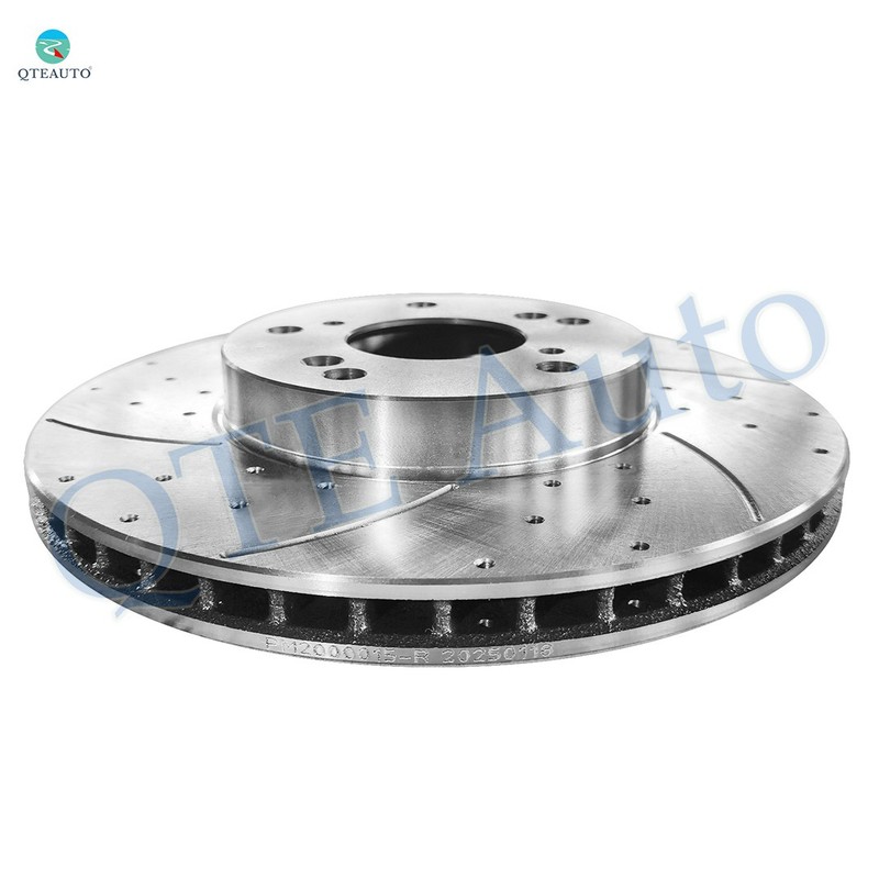 Front 282mm Drilled Slotted Disc Brake Rotors For 2014 2015 Acura ILX Base gallery