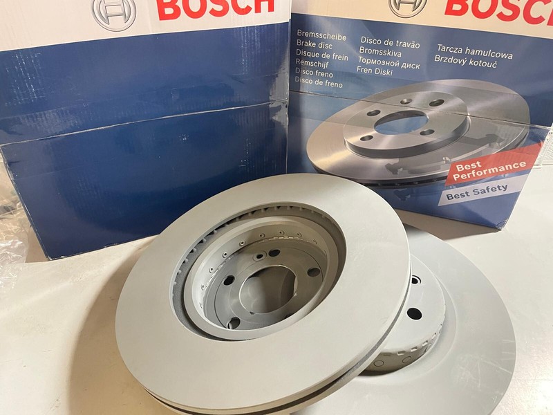 2x Bosch carbon brake disc rear for Mercedes 0986479H43 gallery