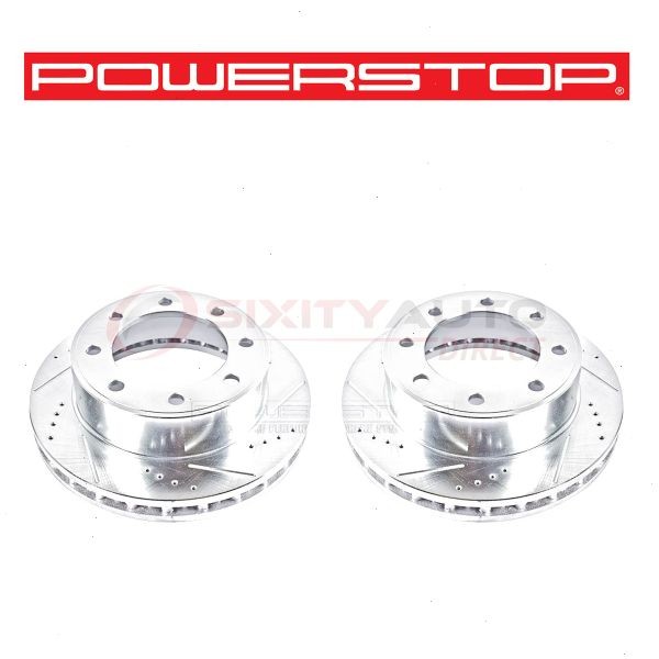 PowerStop AR8580XPR Disc Brake Rotor for Braking Tire Stopping Drums Rotors cu