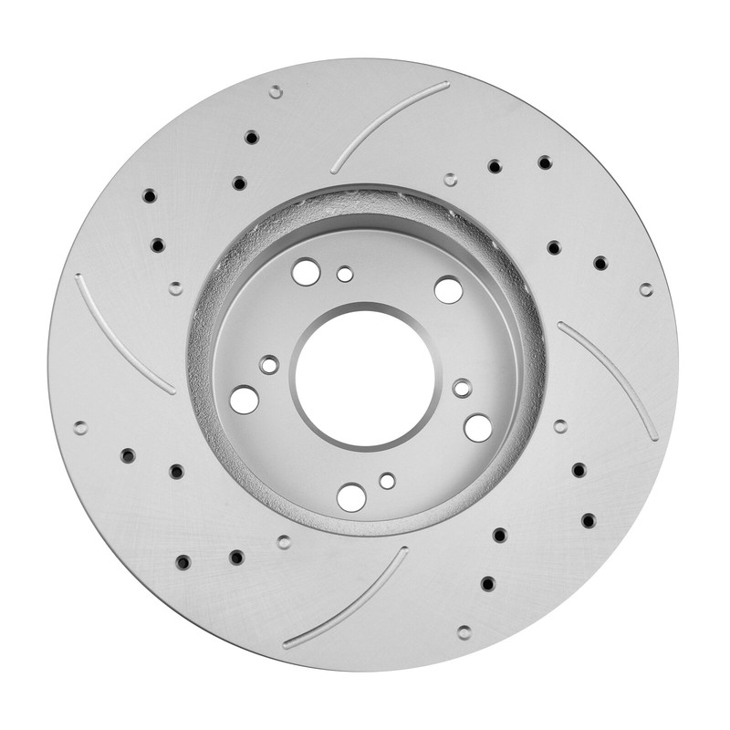 Front Brake Rotors + Ceramic Brake Pads for 1998-2001 2002 Honda Accord V6 3.0L gallery