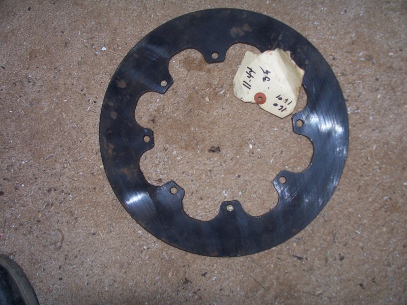 Wilwood 160-1600 Steel Rotor 11.44 .35 thk 8 bolt
