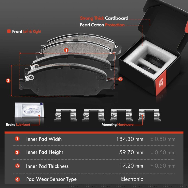 8x Front Brake Rotor Pads Control Arm Kit for Chevrolet Suburban GMC Sierra 1500 gallery