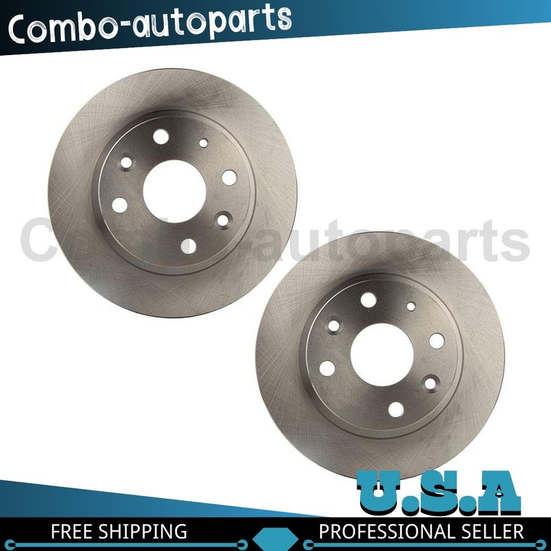Rear Disc Brake Rotors Fits 1990 1991 1992 1993 Mazda Miata