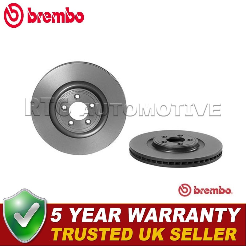 Brembo Front Brake Disc Fits Jaguar XF XJ XK F-Type T2R5939 C2C25337